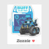 Batwheels™ Buff - De Bat Truck Sticker (Vel)