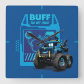 Batwheels™ Buff - De Bat Truck Vierkante Klok (Voorkant)