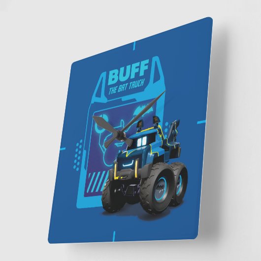 Batwheels™ Buff - De Bat Truck Vierkante Klok (Hoek)