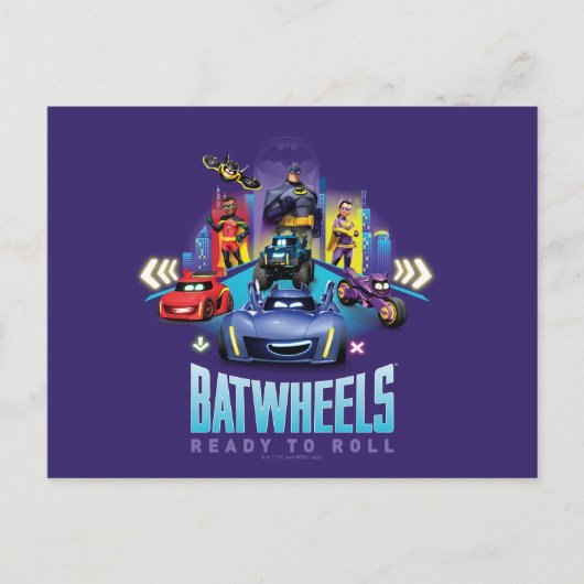 Batwheels™ - Klaar om te rollen Briefkaart (Voorkant)