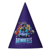 Batwheels™ - Klaar om te rollen Feesthoedjes (Voorkant)