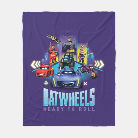 Batwheels™ - Klaar om te rollen Fleece Deken (Voorkant)