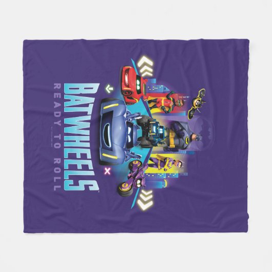 Batwheels™ - Klaar om te rollen Fleece Deken (Voorkant (Horizontaal))