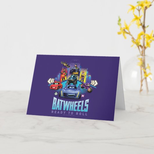 Batwheels™ - Klaar om te rollen Kaart (Gele Bloem)