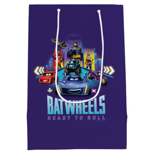 Batwheels™ - Klaar om te rollen Medium Cadeauzakje (Achterkant)