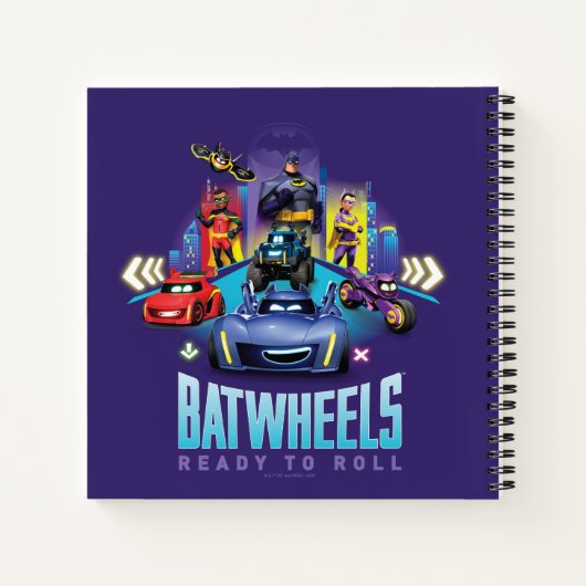 Batwheels™ - Klaar om te rollen Notitieboek (Achterkant)