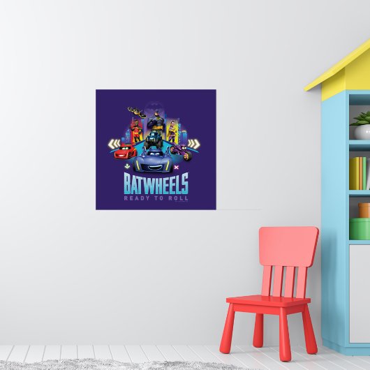 Batwheels™ - Klaar om te rollen Poster (Kinderkamer 1)
