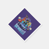 Batwheels™ - Klaar om te rollen Servet (Hoek)