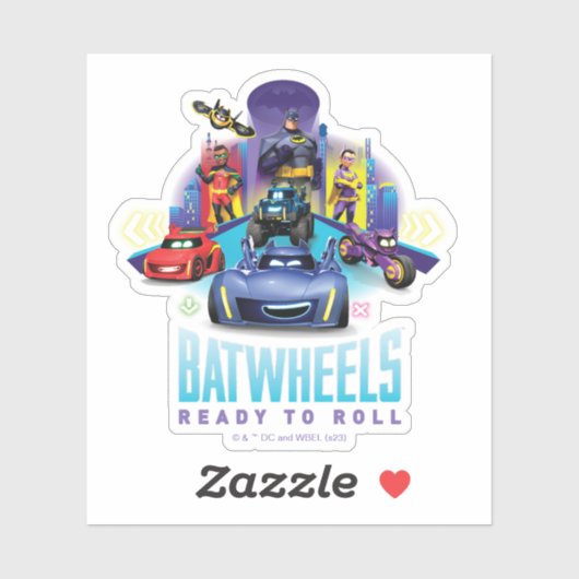 Batwheels™ - Klaar om te rollen Sticker (Vel)