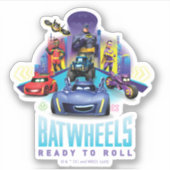 Batwheels™ - Klaar om te rollen Sticker (Voorkant)