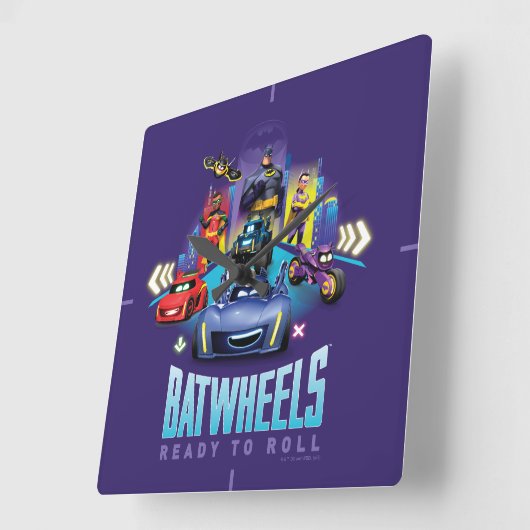 Batwheels™ - Klaar om te rollen Vierkante Klok (Hoek)