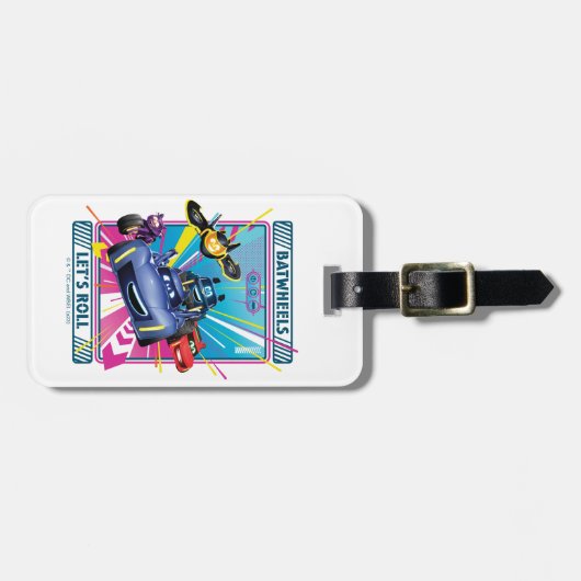 Batwheels™ - Laten we rollen Bagagelabel (Voorkant horizontaal)