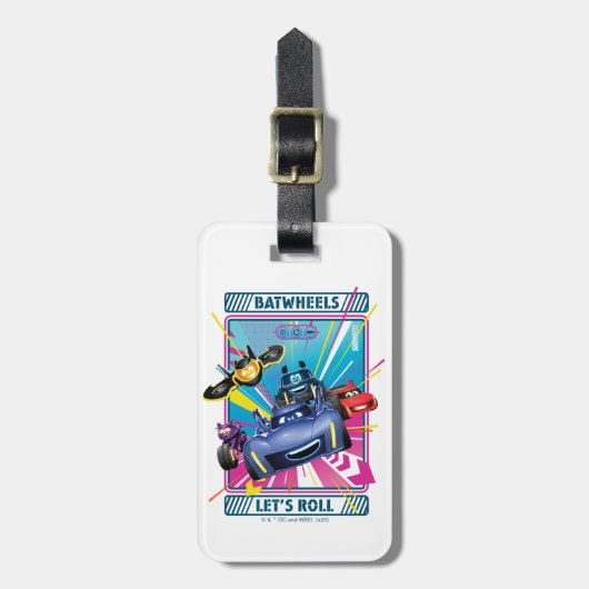 Batwheels™ - Laten we rollen Bagagelabel (Voorkant verticaal)
