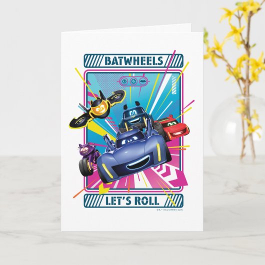 Batwheels™ - Laten we rollen Kaart (Gele Bloem)