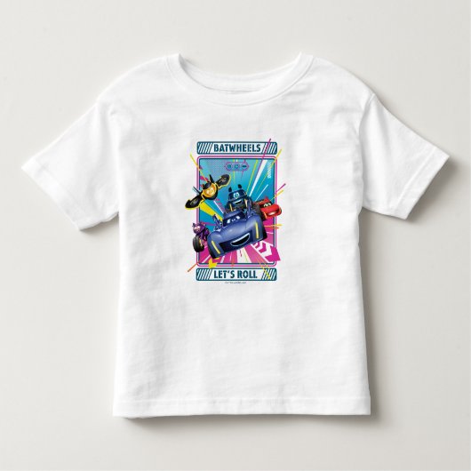 Batwheels™ - Laten we rollen Kinder Shirts (Voorkant)