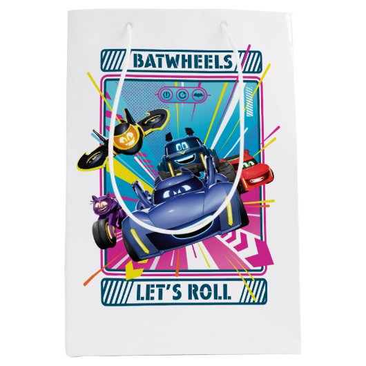 Batwheels™ - Laten we rollen Medium Cadeauzakje (Voorkant)