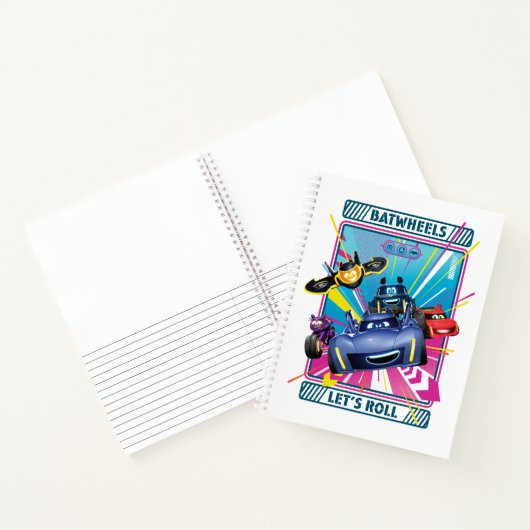 Batwheels™ - Laten we rollen Notitieboek (Binnen)