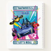 Batwheels™ - Laten we rollen Notitieboek (Achterkant)