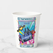 Batwheels™ - Laten we rollen Papieren Bekers (Achterkant)