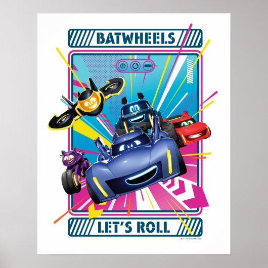 Batwheels™ - Laten we rollen Poster (Voorkant)