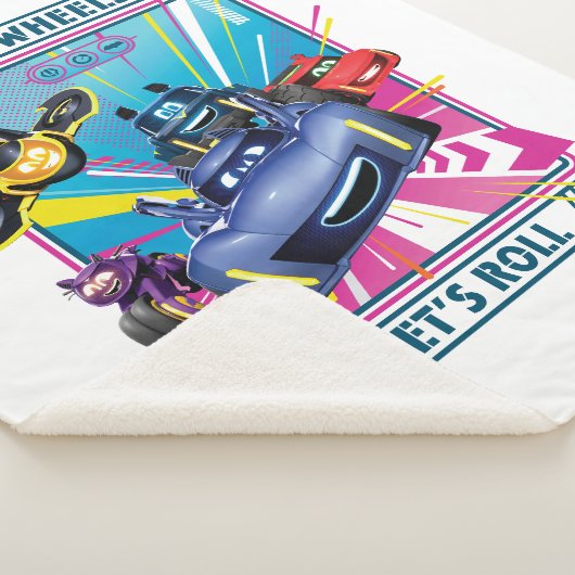 Batwheels™ - Laten we rollen Sherpa Deken (3/4)
