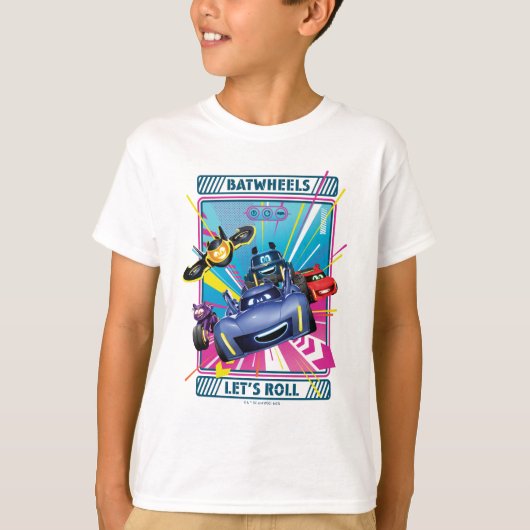 Batwheels™ - Laten we rollen T-shirt (Voorkant)