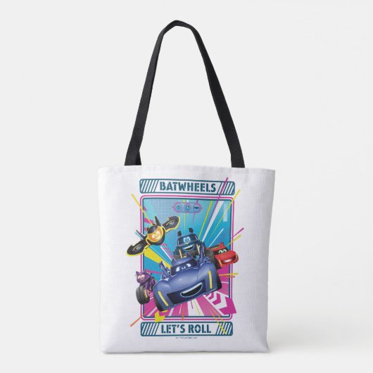 Batwheels™ - Laten we rollen Tote Bag (Achterkant)