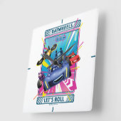 Batwheels™ - Laten we rollen Vierkante Klok (Hoek)