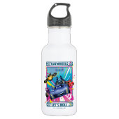 Batwheels™ - Laten we rollen Waterfles (Voorkant)