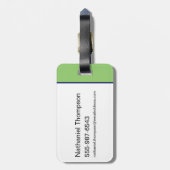 Batwheels™ - Legioen van Zoom Bagagelabel (Achterkant verticaal)