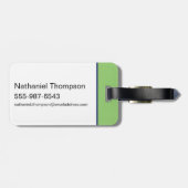 Batwheels™ - Legioen van Zoom Bagagelabel (Achterkant horizontaal)