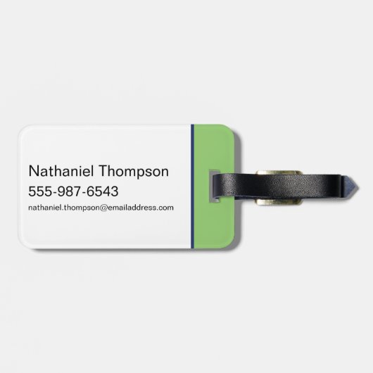 Batwheels™ - Legioen van Zoom Bagagelabel (Achterkant horizontaal)