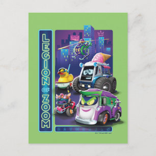 Batwheels™ - Legioen van Zoom Briefkaart