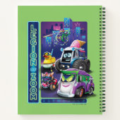 Batwheels™ - Legioen van Zoom Notitieboek (Achterkant)