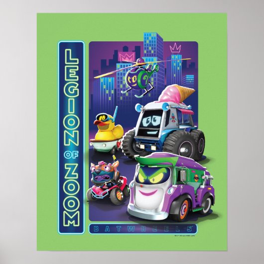 Batwheels™ - Legioen van Zoom Poster (Voorkant)