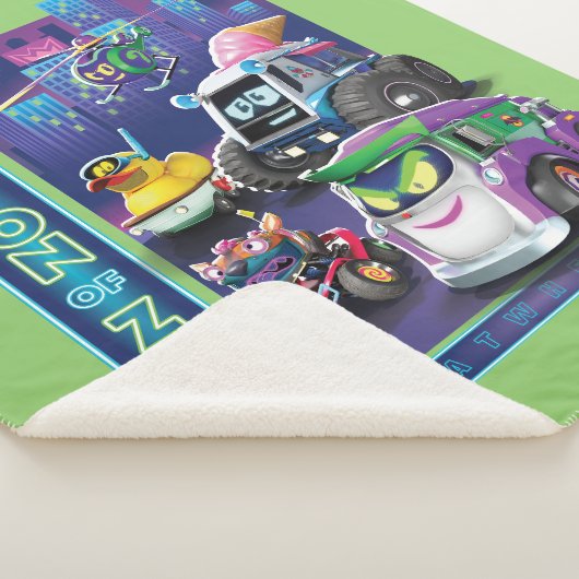 Batwheels™ - Legioen van Zoom Sherpa Deken (3/4)