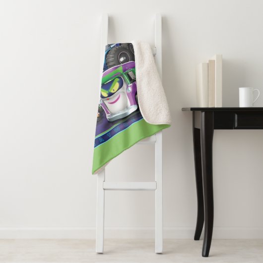 Batwheels™ - Legioen van Zoom Sherpa Deken (In situ)