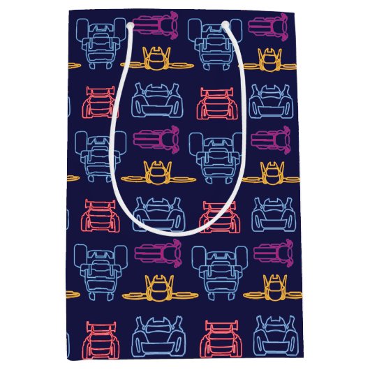 Batwheels™ Neon-omtrekpatroon Medium Cadeauzakje (Voorkant)