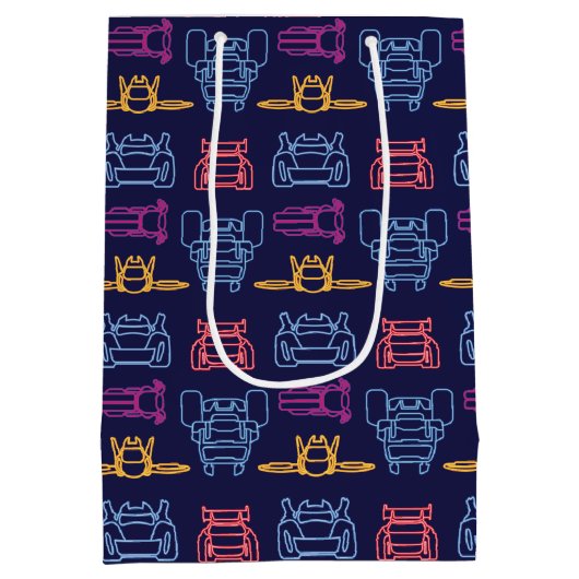 Batwheels™ Neon-omtrekpatroon Medium Cadeauzakje (Achterkant)