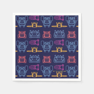 Batwheels™ Neon-omtrekpatroon Servet