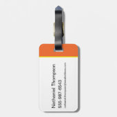 Batwheels™ Redbird - De racecar Bagagelabel (Achterkant verticaal)