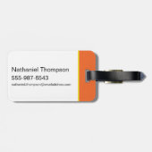 Batwheels™ Redbird - De racecar Bagagelabel (Achterkant horizontaal)