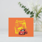 Batwheels™ Redbird - De racecar Briefkaart (Staand voorkant)