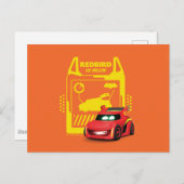 Batwheels™ Redbird - De racecar Briefkaart (Voorkant / Achterkant)