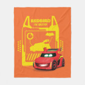 Batwheels™ Redbird - De racecar Fleece Deken (Voorkant)