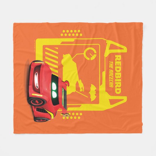 Batwheels™ Redbird - De racecar Fleece Deken (Voorkant (Horizontaal))