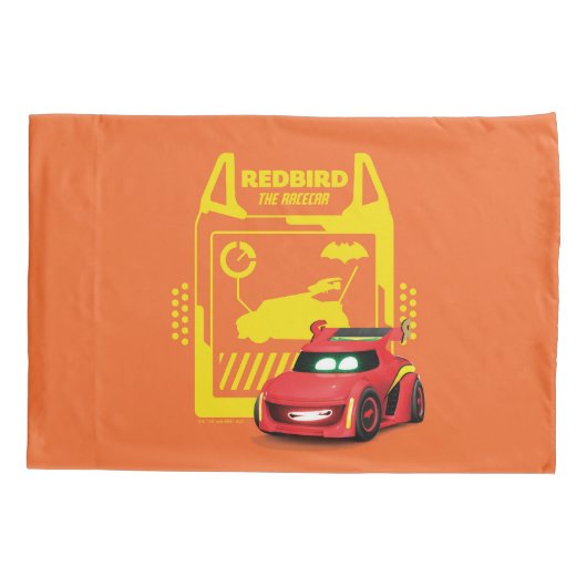 Batwheels™ Redbird - De racecar Kussensloop (Achterkant)