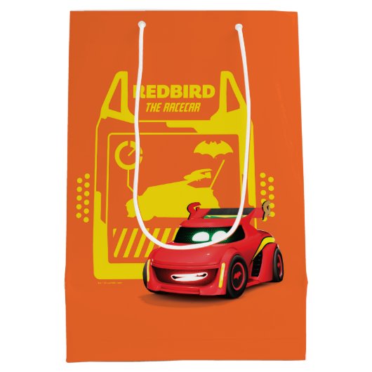 Batwheels™ Redbird - De racecar Medium Cadeauzakje (Achterkant)