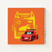 Batwheels™ Redbird - De racecar Notitieboek (Achterkant)