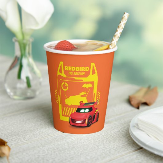 Batwheels™ Redbird - De racecar Papieren Bekers (Insitu)